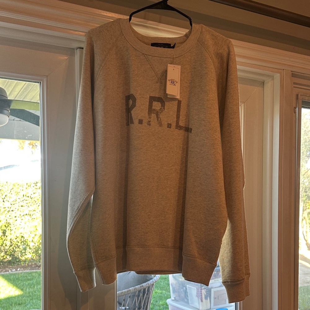 Ralph Lauren Light Gray RRL Crewneck